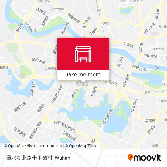 墨水湖北路十里铺村 map