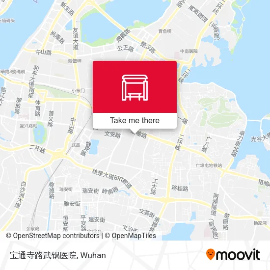 宝通寺路武锅医院 map