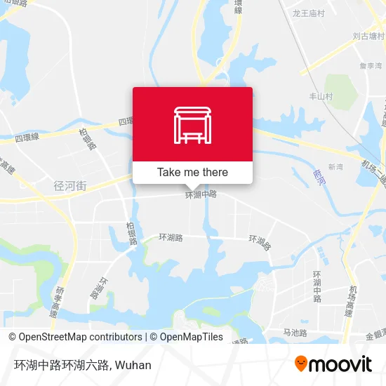环湖中路环湖六路 map