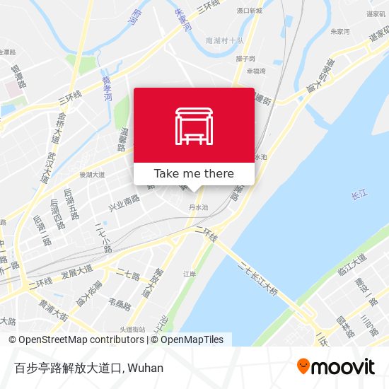 百步亭路解放大道口 map