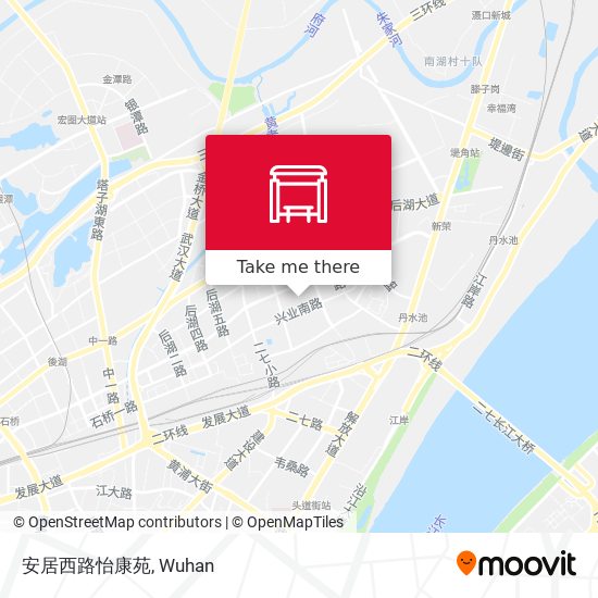 安居西路怡康苑 map