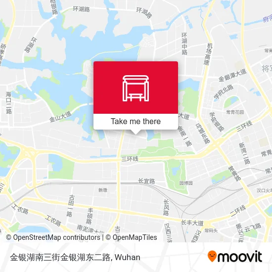 金银湖南三街金银湖东二路 map