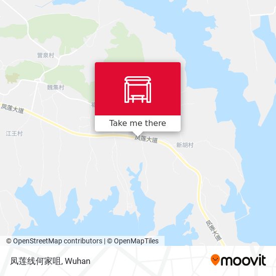 凤莲线何家咀 map