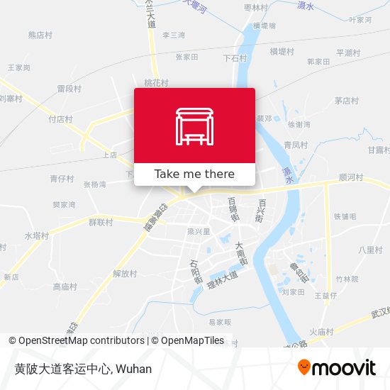 黄陂大道客运中心 map