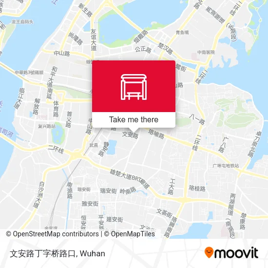 文安路丁字桥路口 map