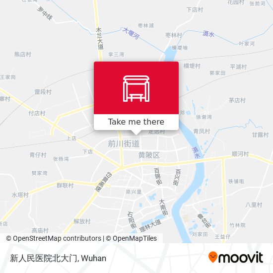 新人民医院北大门 map