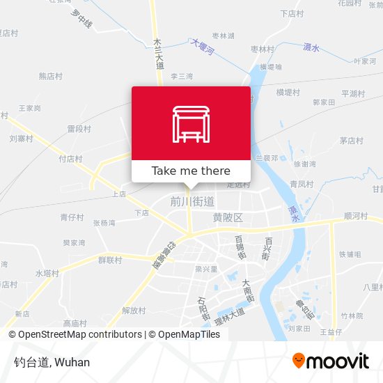 钓台道 map