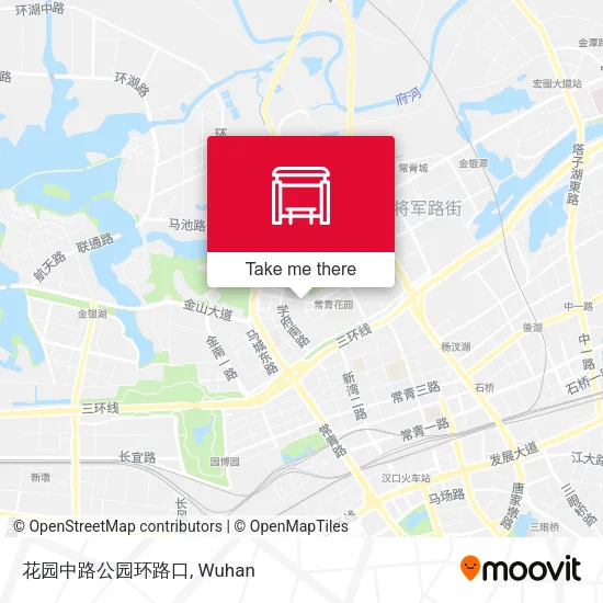 花园中路公园环路口 map