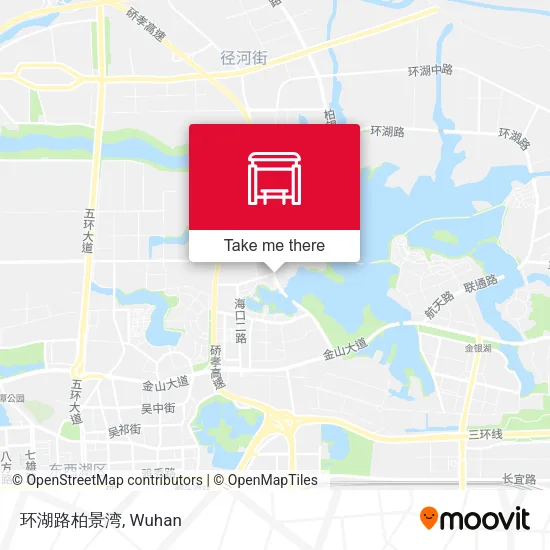 环湖路柏景湾 map