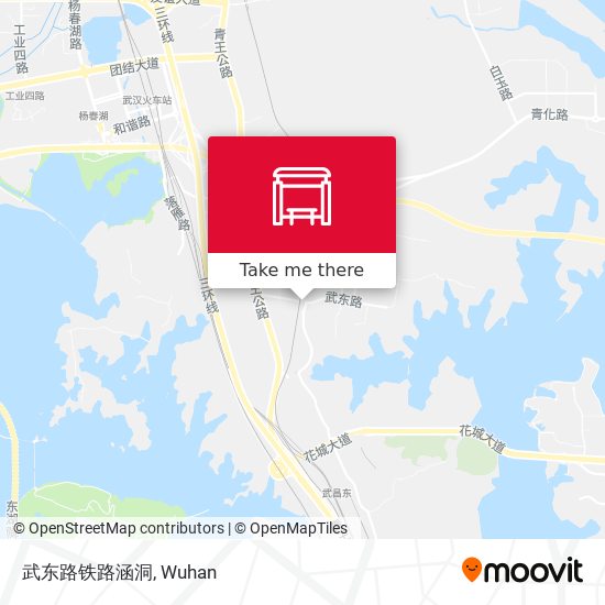 武东路铁路涵洞 map