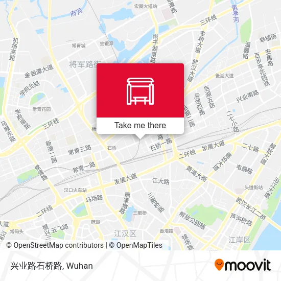 兴业路石桥路 map