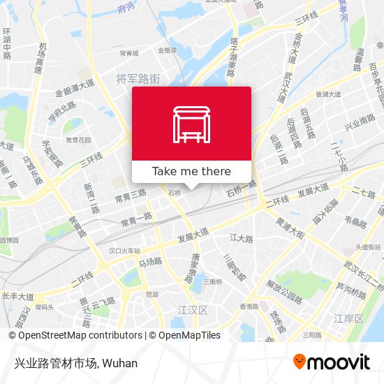 兴业路管材市场 map
