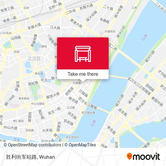 胜利街车站路 map