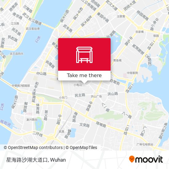 星海路沙湖大道口 map