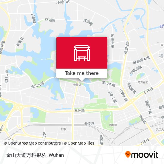 金山大道万科银桥 map