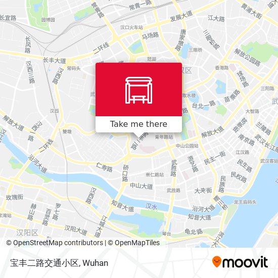 宝丰二路交通小区 map