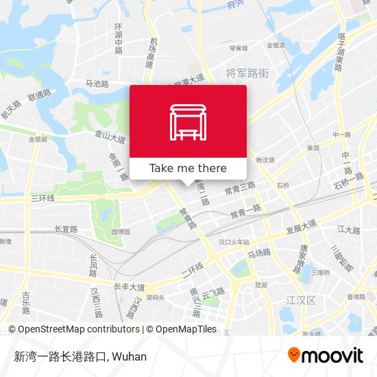 新湾一路长港路口 map