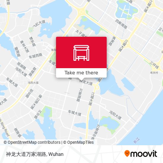 神龙大道万家湖路 map