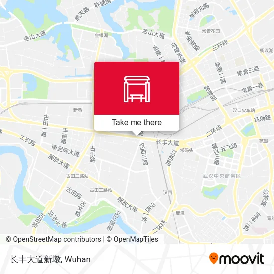 长丰大道新墩 map