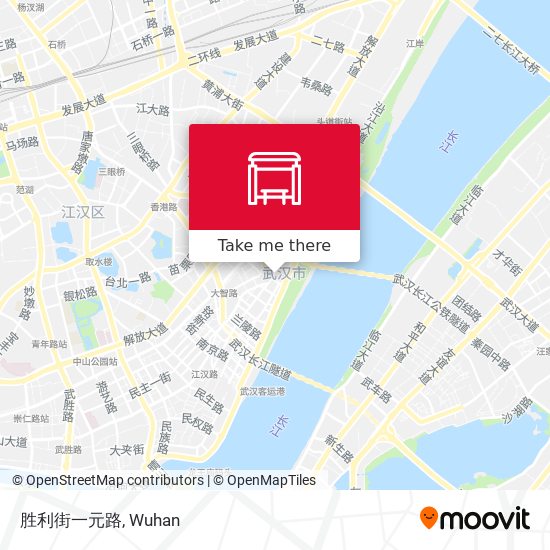 胜利街一元路 map