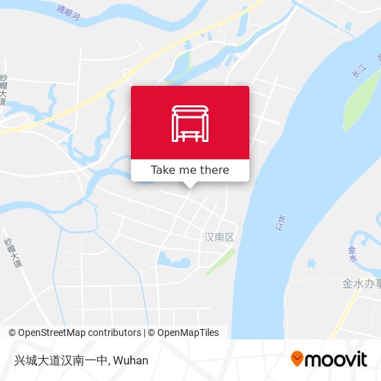 兴城大道汉南一中 map