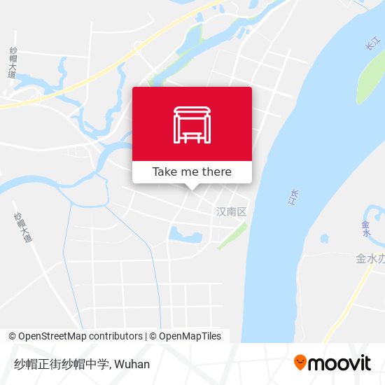 纱帽正街纱帽中学 map