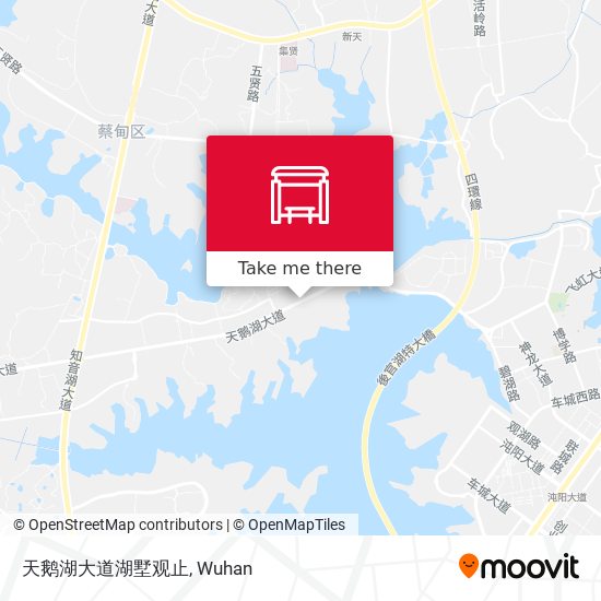 天鹅湖大道湖墅观止 map