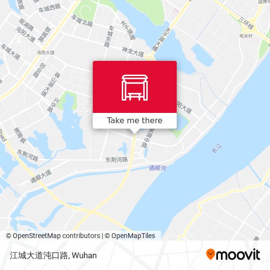 江城大道沌口路 map