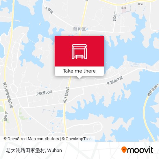 老大沌路田家堡村 map