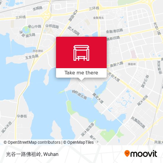 光谷一路佛祖岭 map