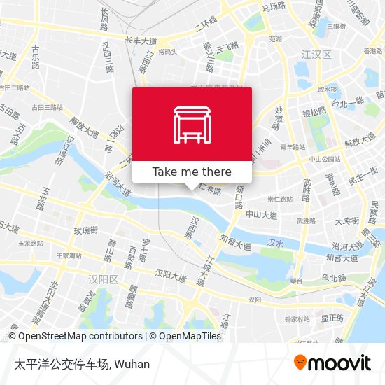 太平洋公交停车场 map