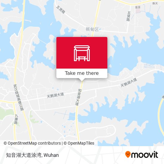 知音湖大道涂湾 map