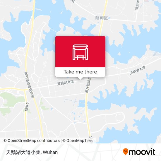 天鹅湖大道小集 map