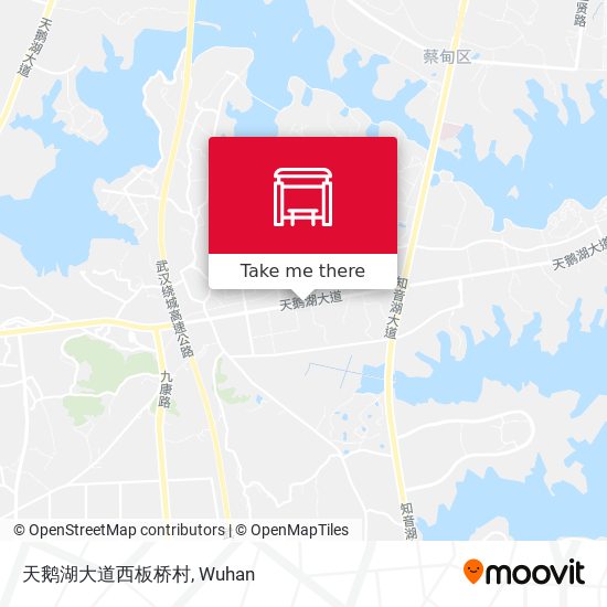 天鹅湖大道西板桥村 map