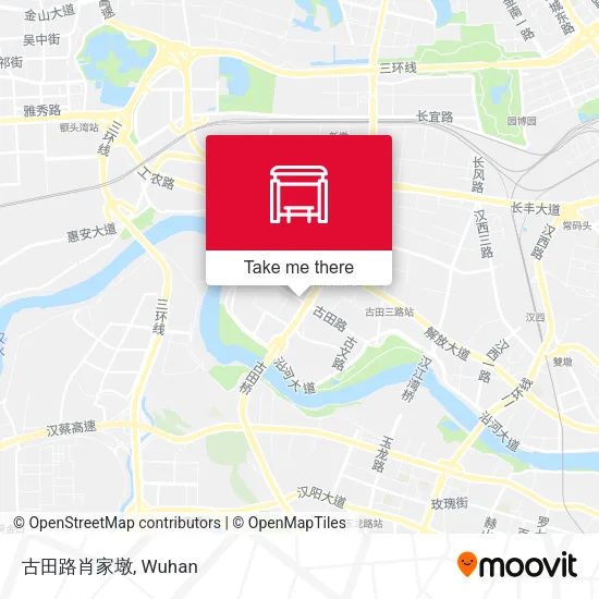 古田路肖家墩 map