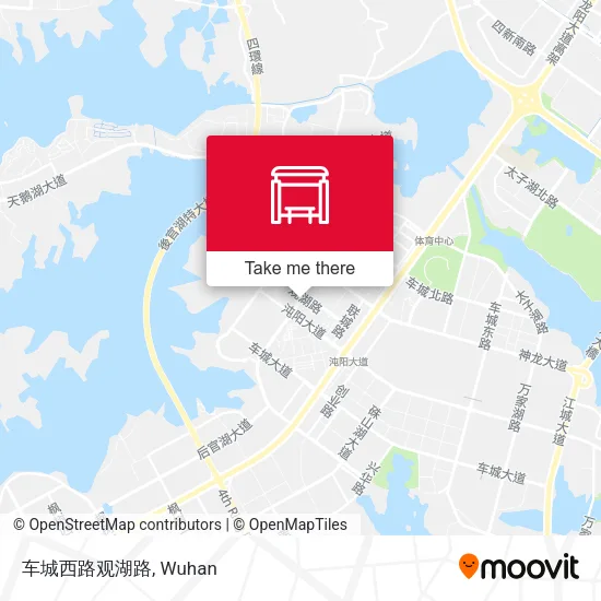 车城西路观湖路 map