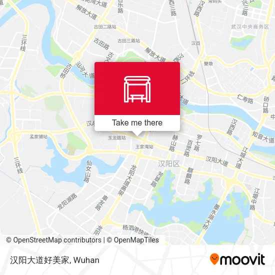 汉阳大道好美家 map