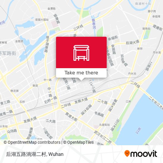 后湖五路淌湖二村 map