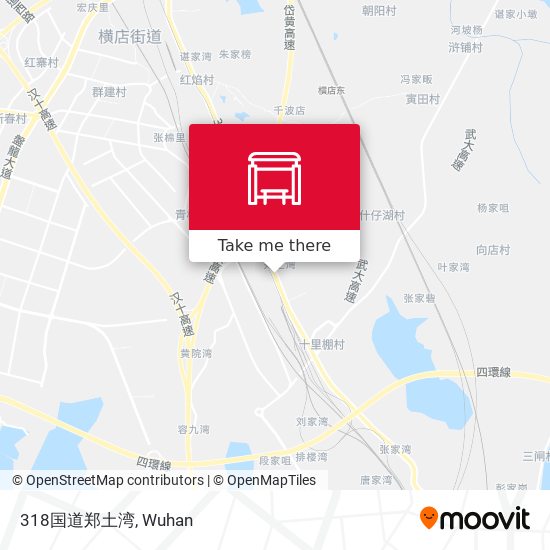 318国道郑土湾 map