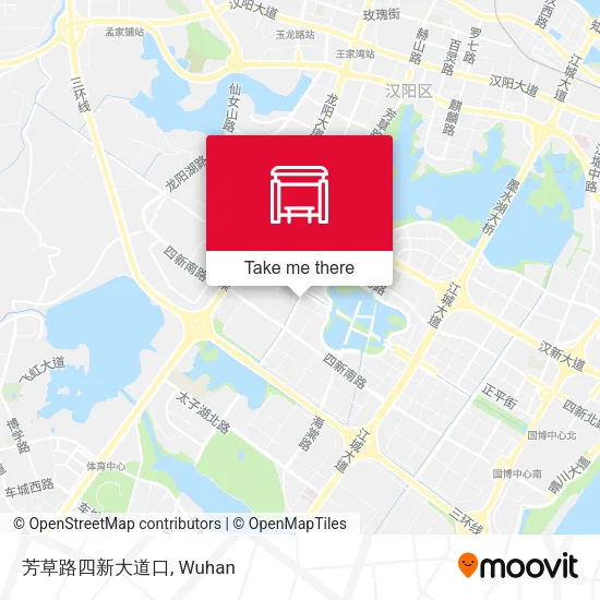芳草路四新大道口 map