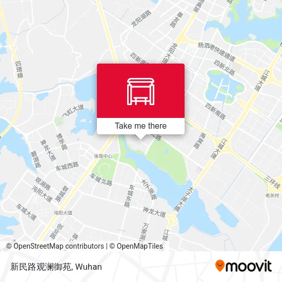 新民路观澜御苑 map