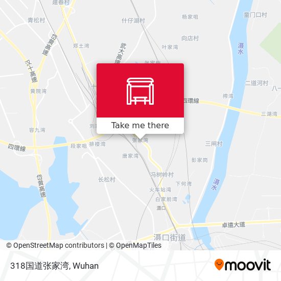 318国道张家湾 map
