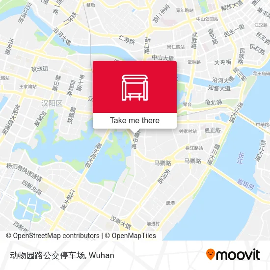 动物园路公交停车场 map