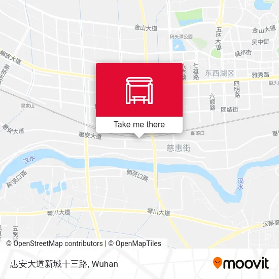 惠安大道新城十三路 map
