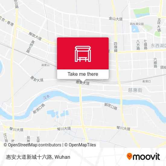 惠安大道新城十六路 map