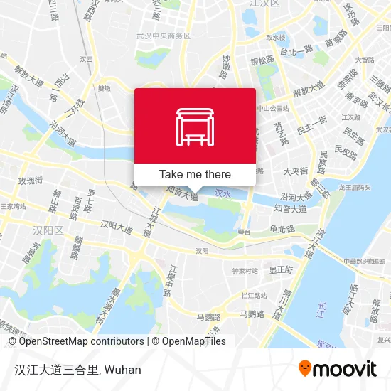汉江大道三合里 map