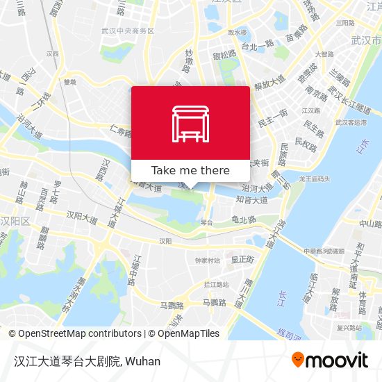 汉江大道琴台大剧院 map