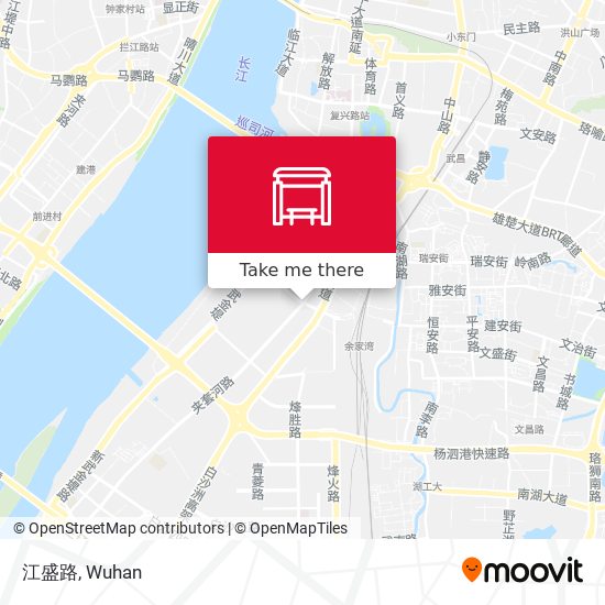江盛路 map