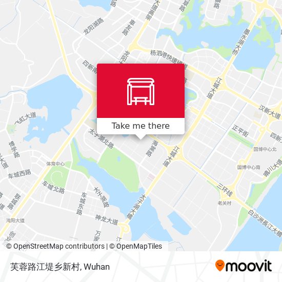 芙蓉路江堤乡新村 map