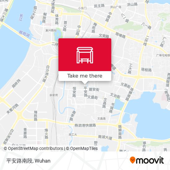平安路南段 map